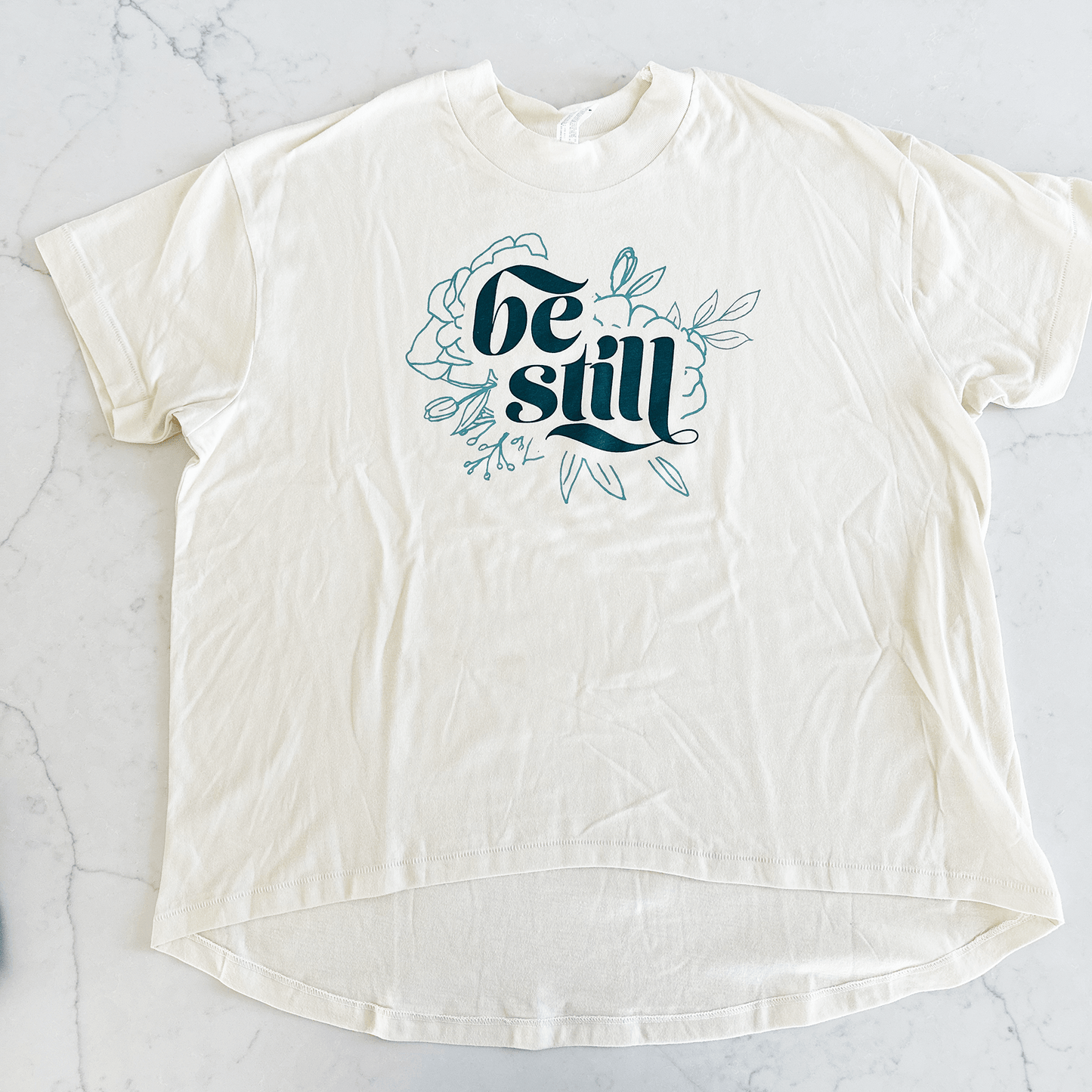 Be Still Hi-Low Tee - Shirts & Tops