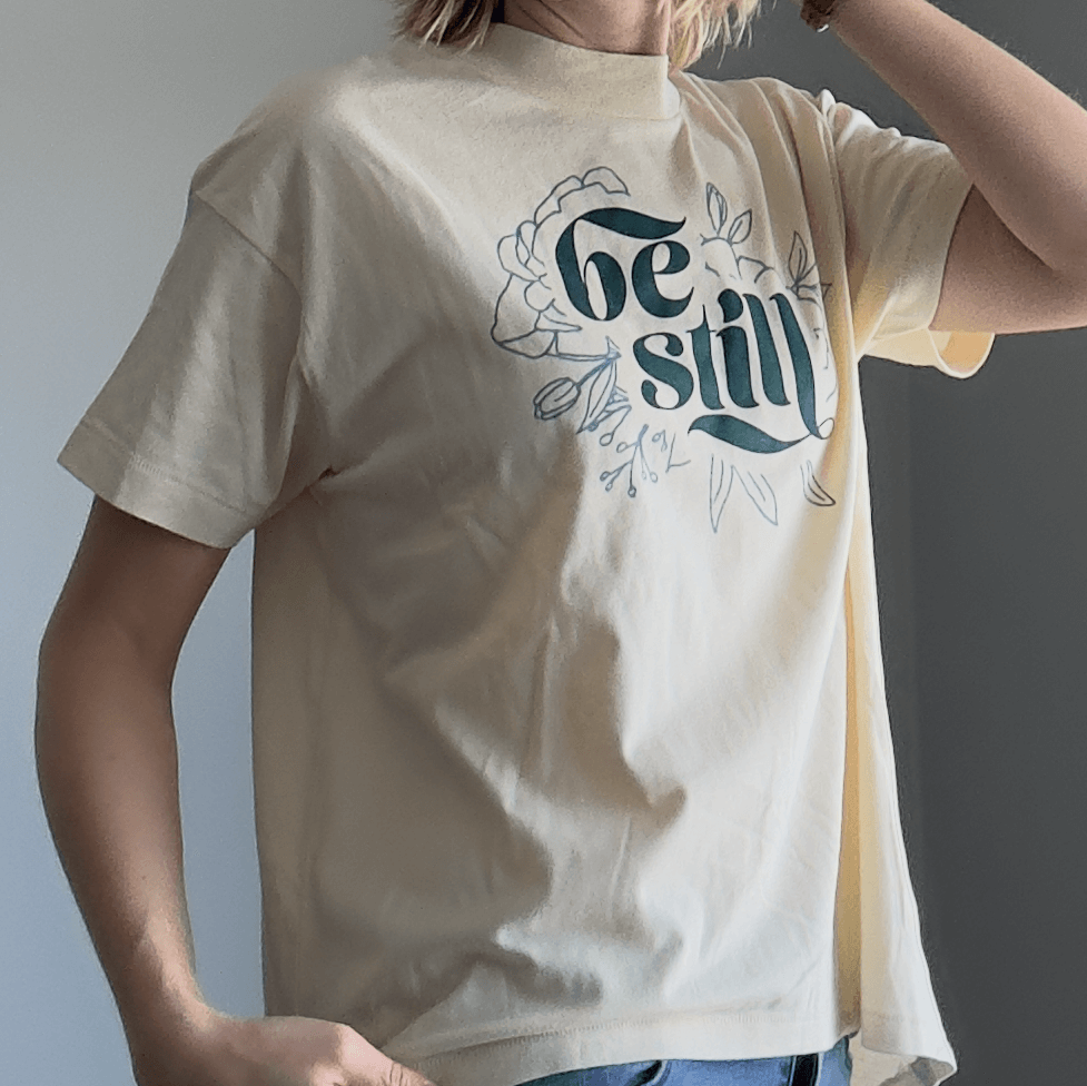 Be Still Hi-Low Tee - Shirts & Tops