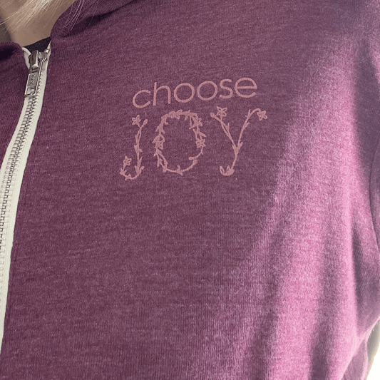 Choose Joy Lightweight Hoodie - Shirts & Tops